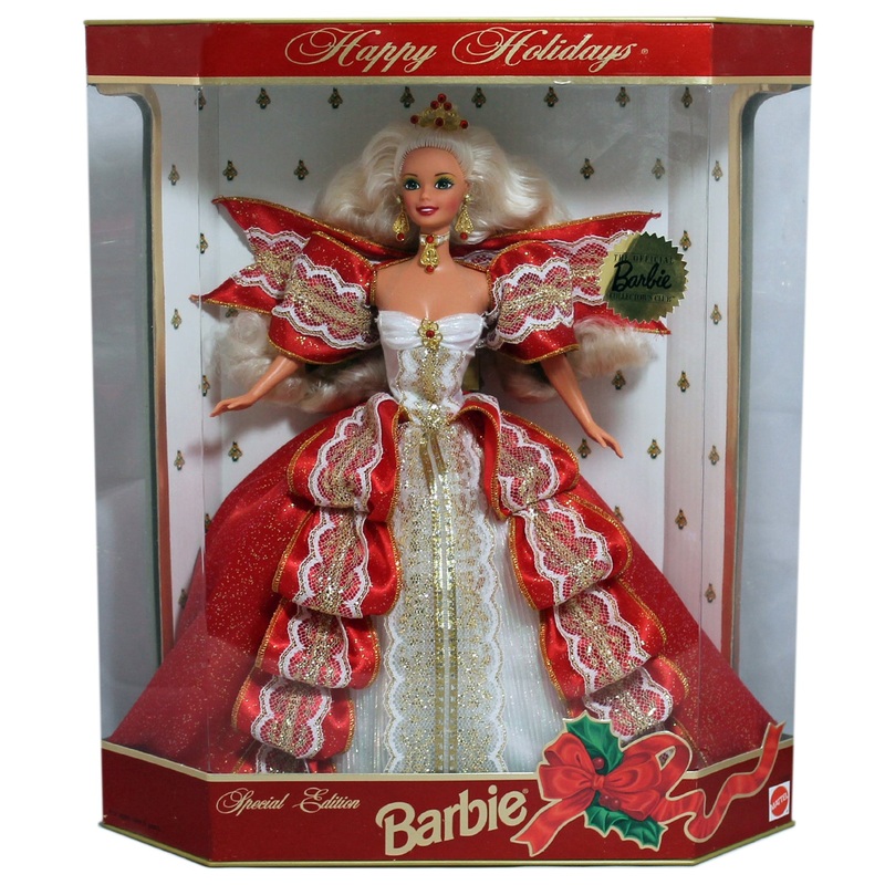 1997 Happy Holidays Barbie (17832bl) – Blonde