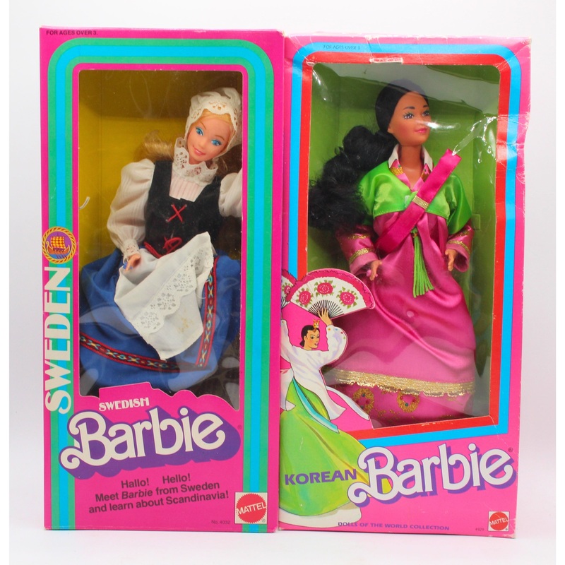 Lot of 2: Swedish & Korean Barbie | Please Read