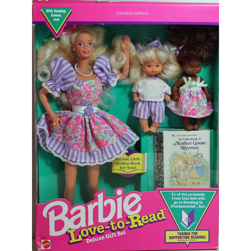 1992 Love-To-Read Gift Set Barbie (10507)