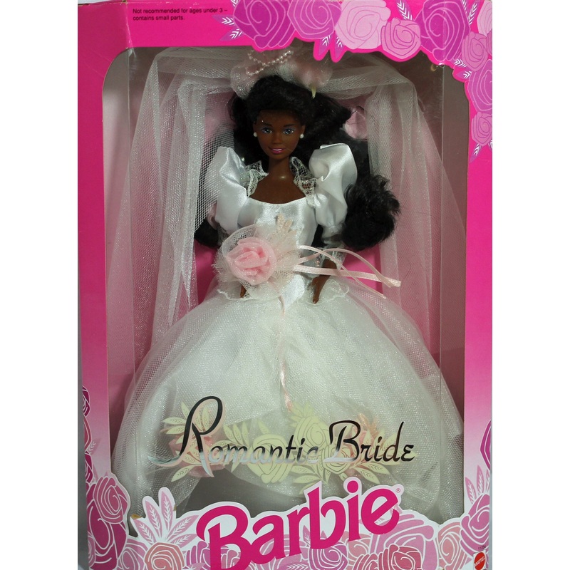 1992 Romantic Bride Barbie (11054) – African American