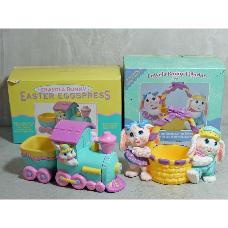 Hallmark & Crayola: Easter Bunny Egg Cart & Eggspress Train