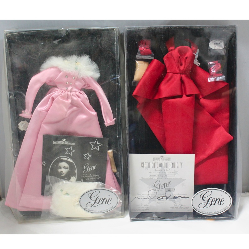 Lot of 2: Ashton Drake, Ransom in Red and Blossoms in the Snow Clothes Sets