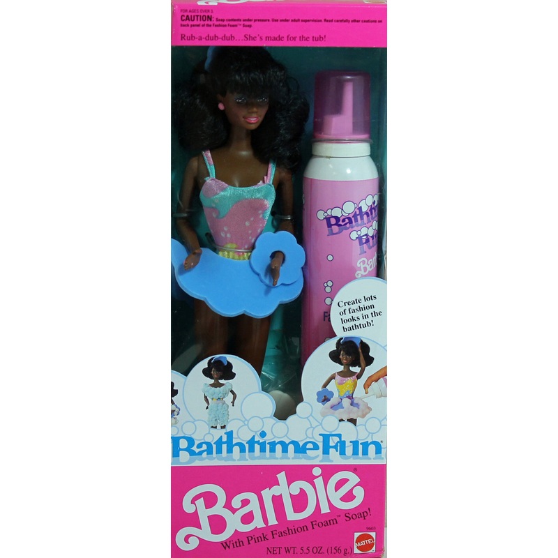 1990 Bath time Fun Barbie (9603) – African American