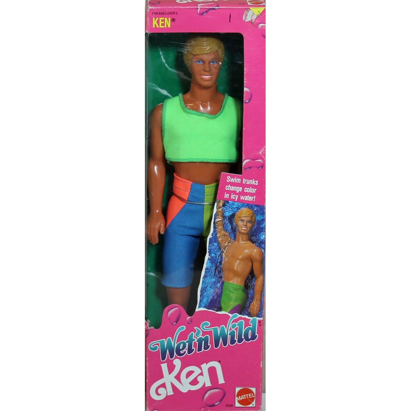 1989 Wet ‘n Wild Ken Barbie (4104)