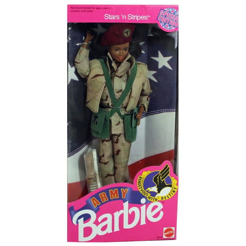 1992 Stars ‘n Stripes Army Barbie (5618)