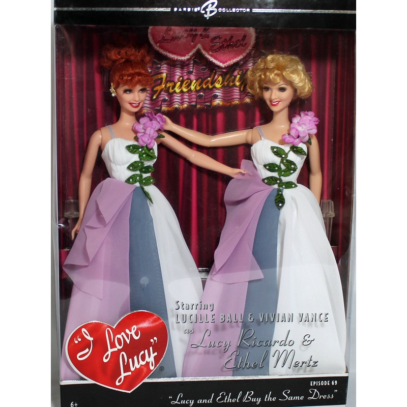 2006 Lucy and Ethel Buy the Same Dress Barbie (44903)