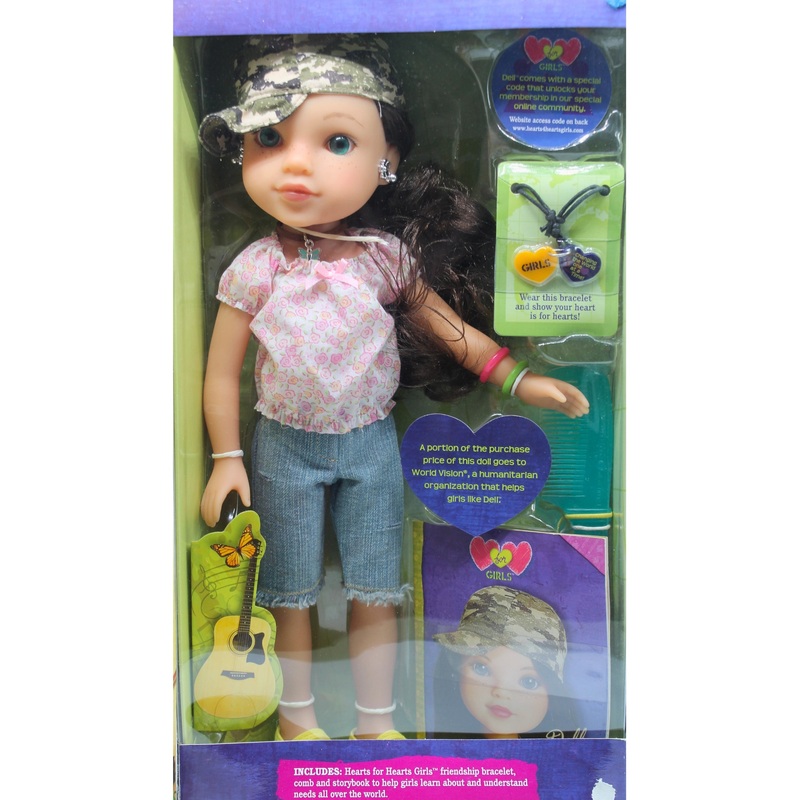 Playmates | Heart for Heart Girls – Dell Doll | Damaged Box