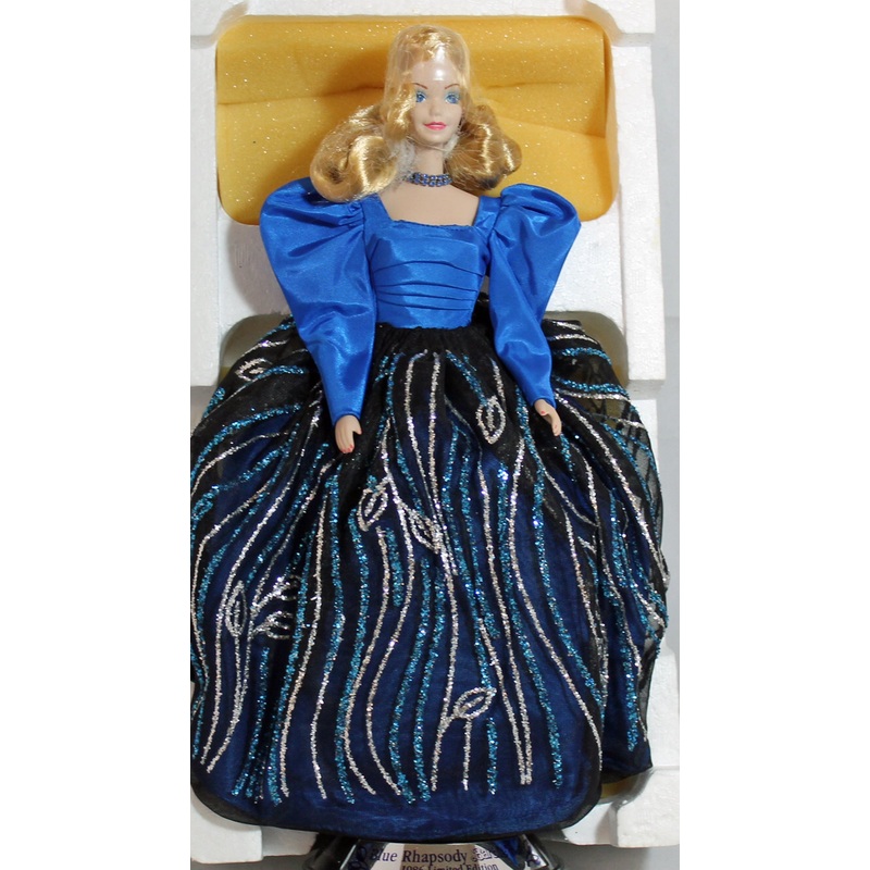 1986 Blue Rhapsody Porcelain Barbie (1708)
