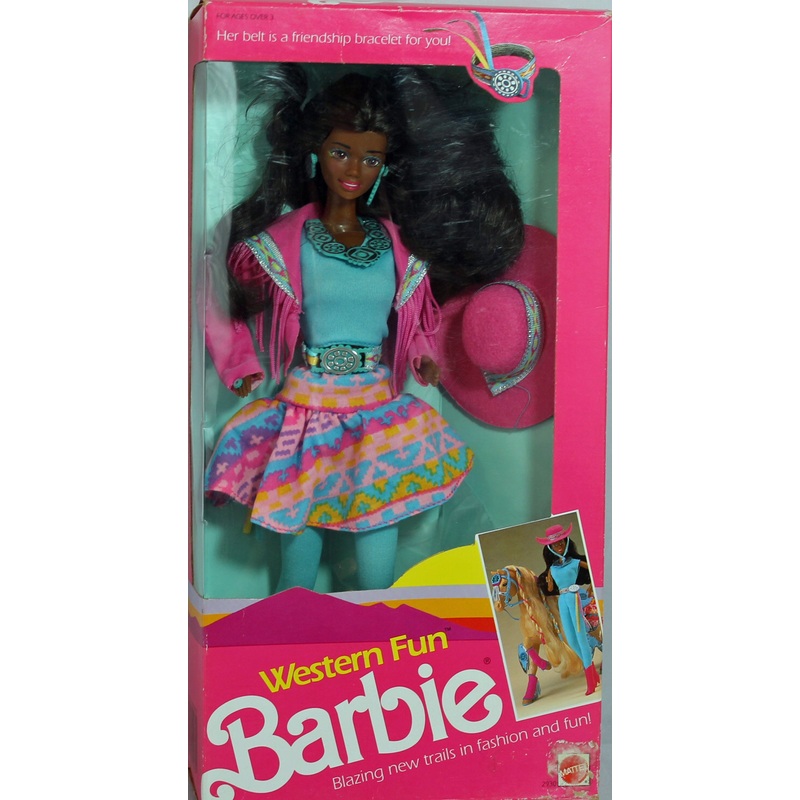 1989 Western Fun Barbie (2930) – African American