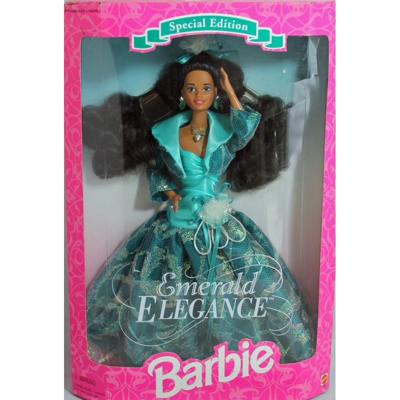 1994 Emerald Elegance Barbie (12323) | Brunette