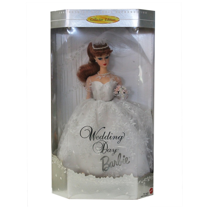 1996 Wedding Day Barbie (17120) – Brunette hair