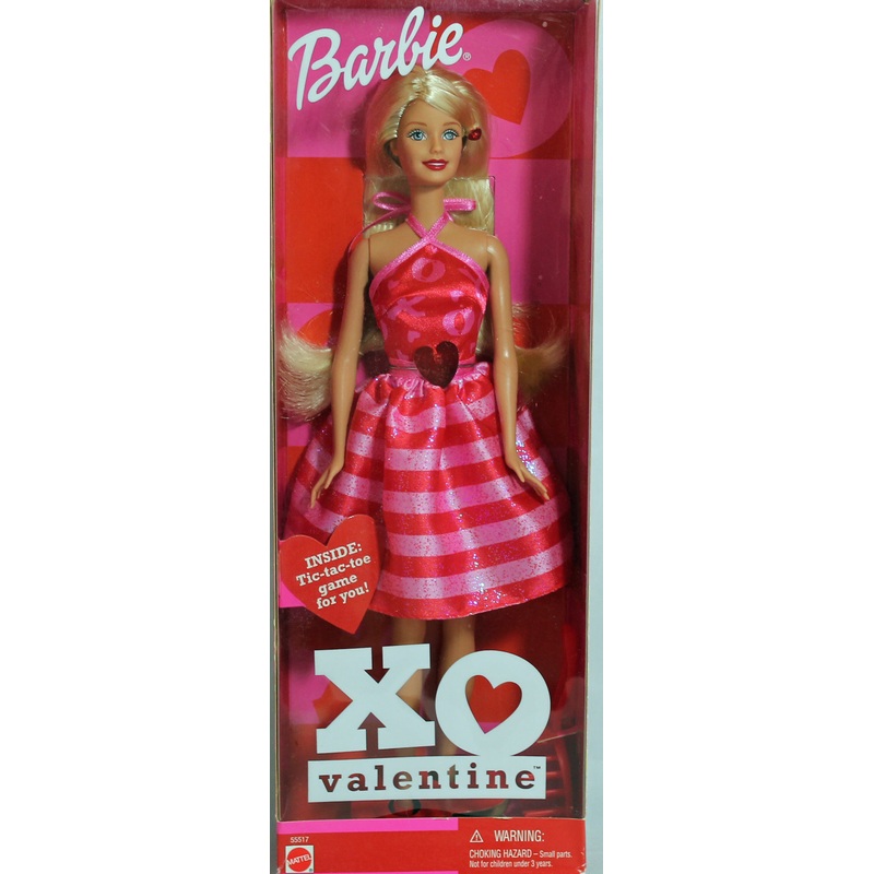 2002 XO Valentine Barbie (55517)