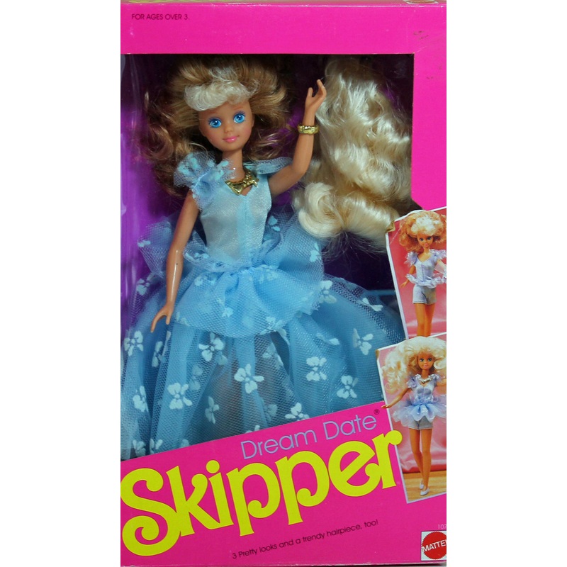 1990 Dream Date Skipper Barbie (1075)