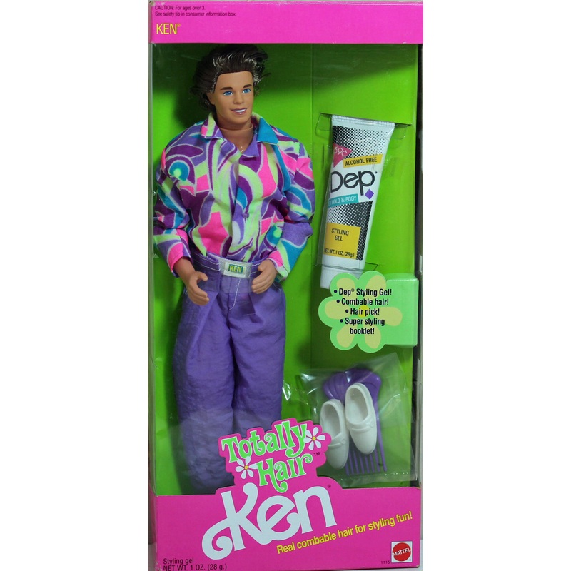 1991 Totally Hair Ken Barbie (1115)
