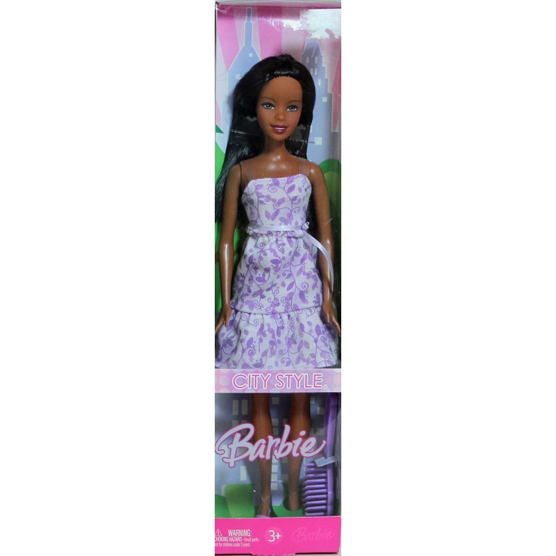 2006 City Style Nikki Barbie (K8925) – Purple Dress