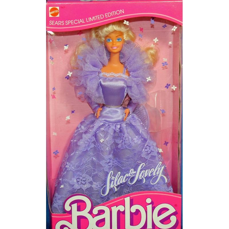 1987 Lilac & Lovely Barbie (7669)