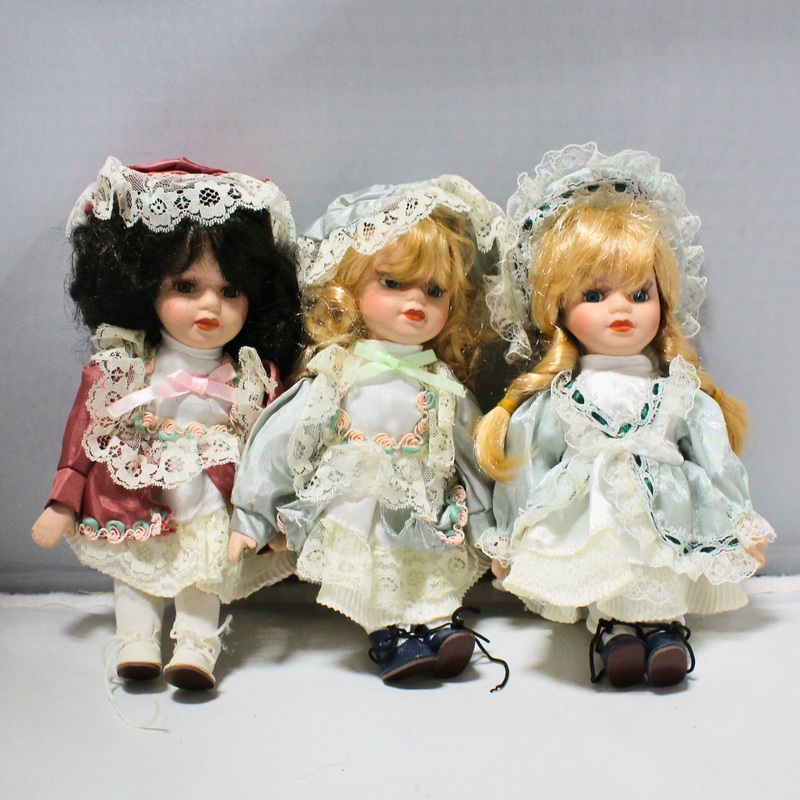 Lot of 3: Vintage Dolls
