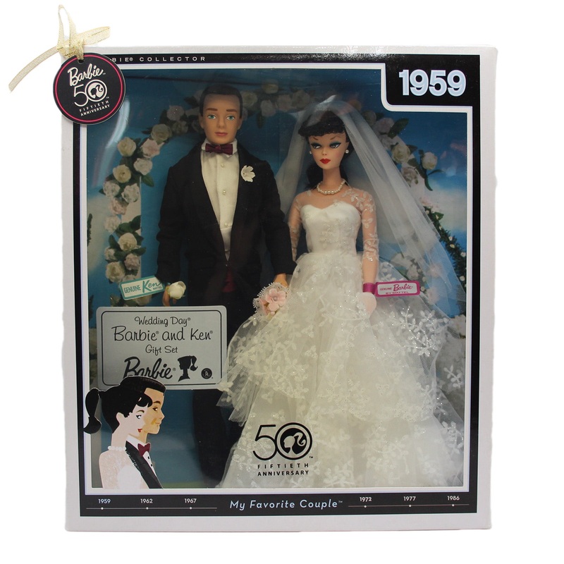 2008 Wedding Day Barbie & Ken (P6750) – 50th Anniversary