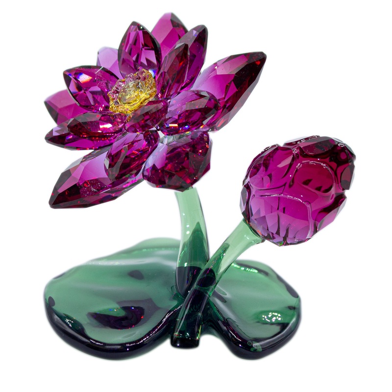Swarovski Figurine: 5275716 Lotus Flower