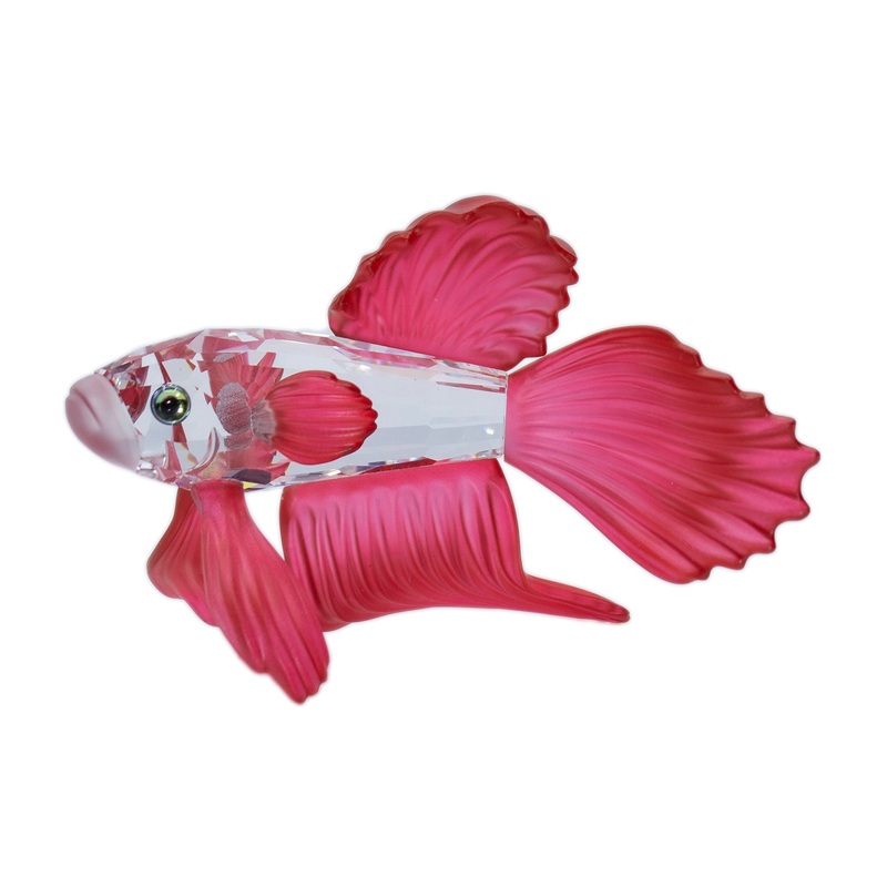 Swarovski Figurine: 660941 Siamese Fighting Fish
