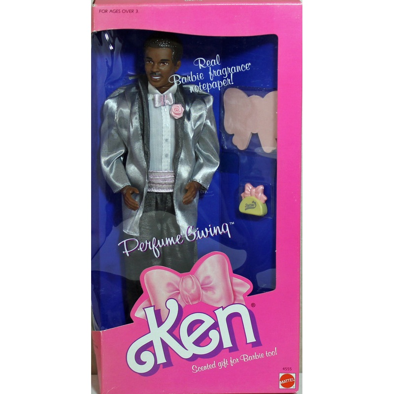 1987 Perfume Giving Ken Barbie (4555) – African American