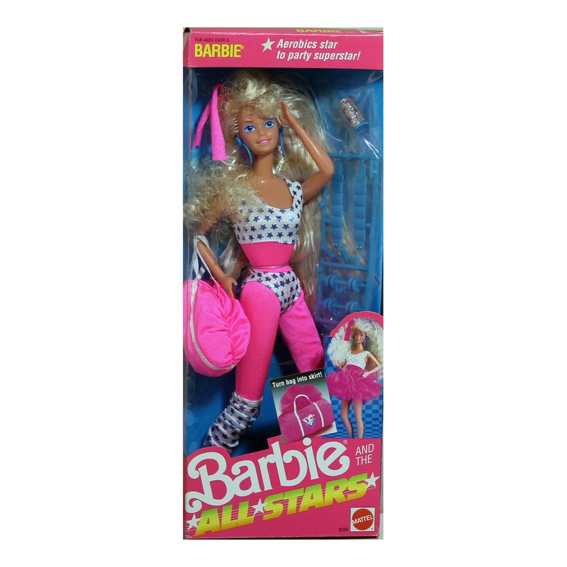1989 Barbie and the All Stars Barbie (9099)
