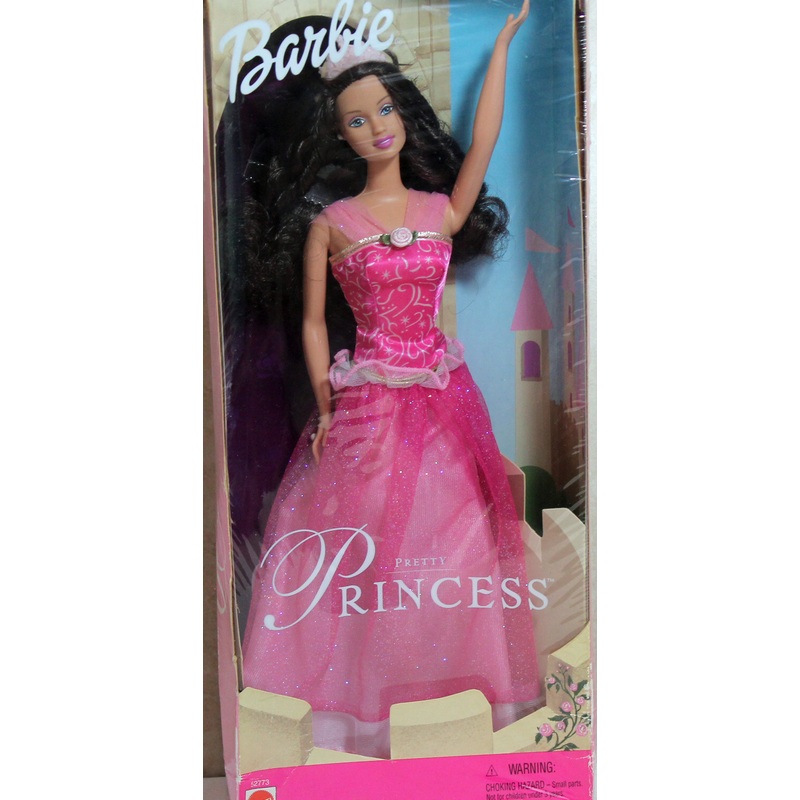 2001 Pretty Princess Barbie (52773) – Brunette