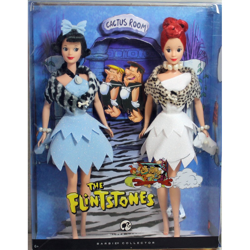 2008 The Flintstones Betty & Wilma Barbie (55945)
