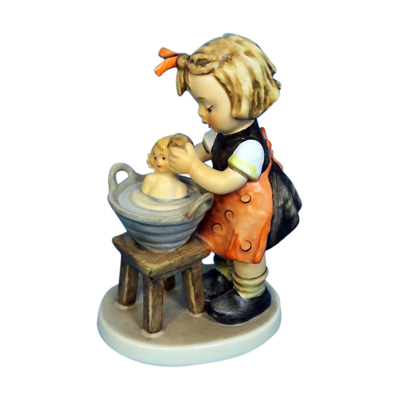 Hummel Figurine: Doll Bath – 319