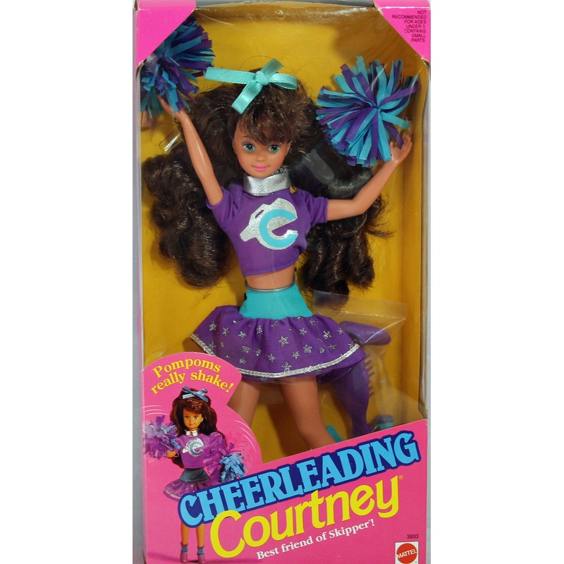 1992 Cheerleading Courtney Barbie (3933)