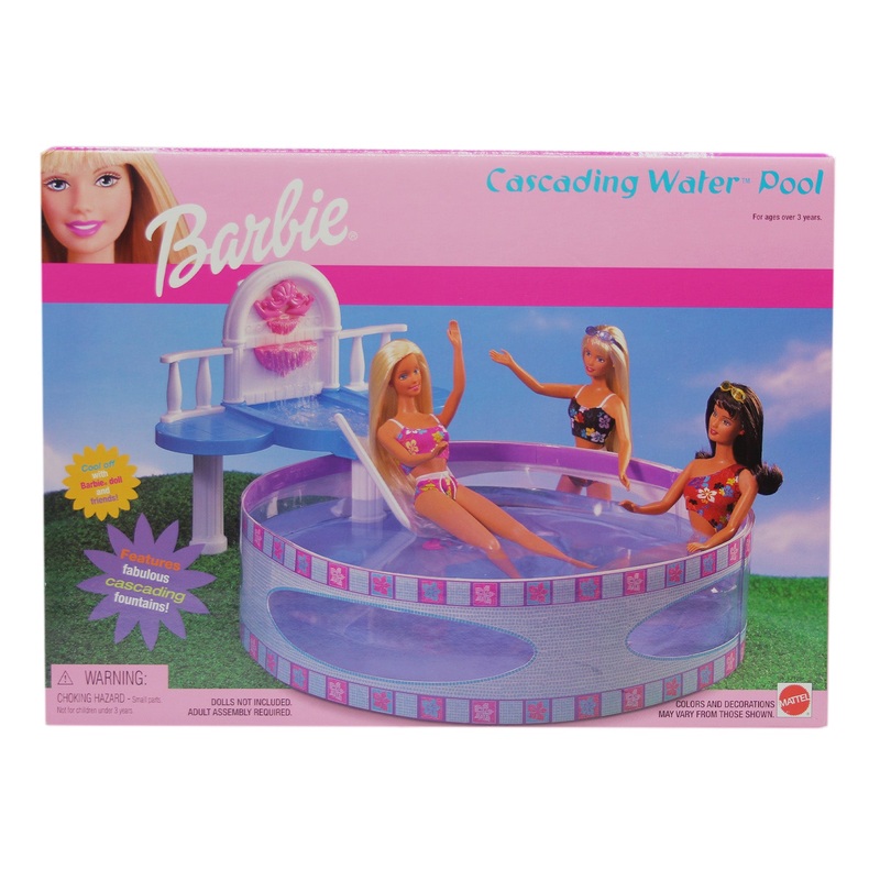 2001 Cascading Water Pool Playset for Barbie (67125)