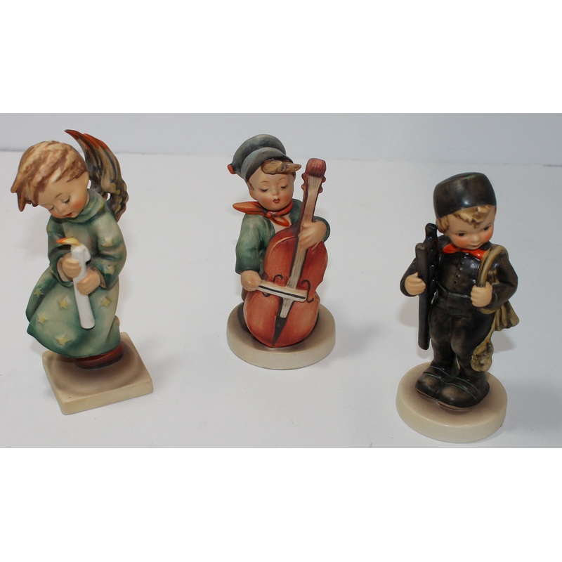 Hummel Figurine Lot Heavenly Angel, Chimney Sweep, Sweet Music  (AP 1578 )