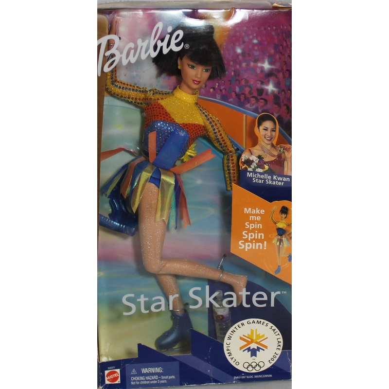 1997 Olympic Star Skater Michelle Kwan Barbie (53377)
