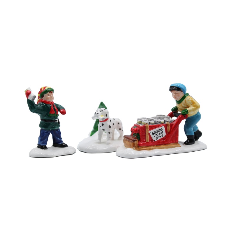 Department 56: 54313 Early Morning Delivery – Set of 2