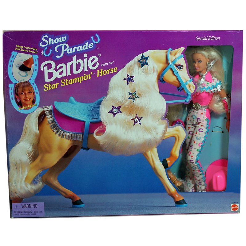 Show Parade Barbie with her Star Stampin’ Horse – 15059