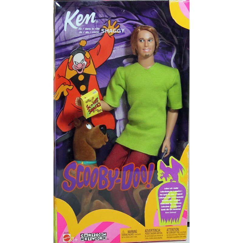 2002 Scooby-Doo Ken as Shaggy Barbie (B3283)