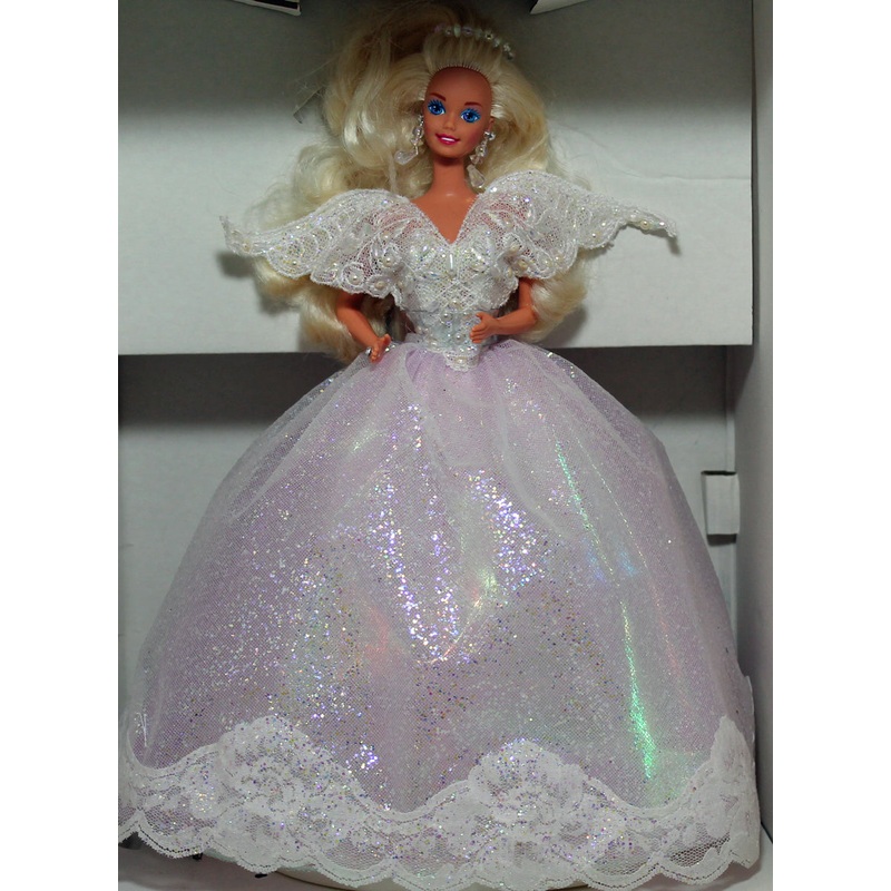 1993 Angel Lights Tree Topper Barbie (10610)