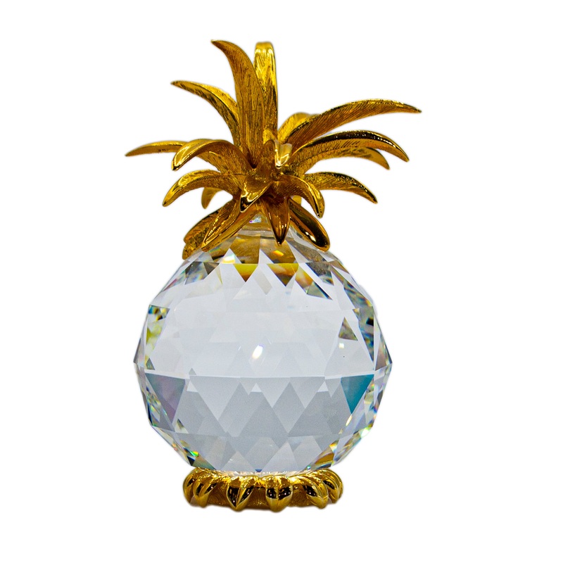 Swarovski Figurine: 52623 Medium Trimlite Pineapple