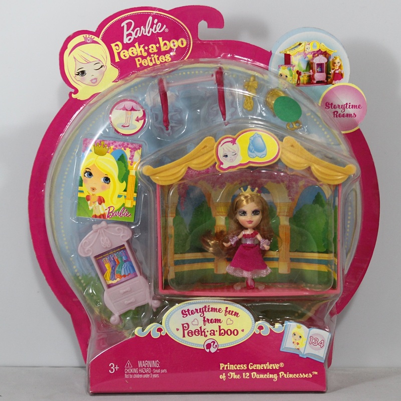 Barbie Peek a Boo Petites Storytime Fun Princess Genevieve