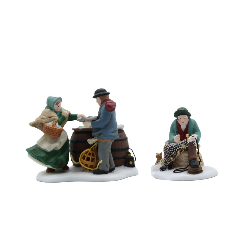 Department 56: 58420 A Good Day’s Catch – Set of 2