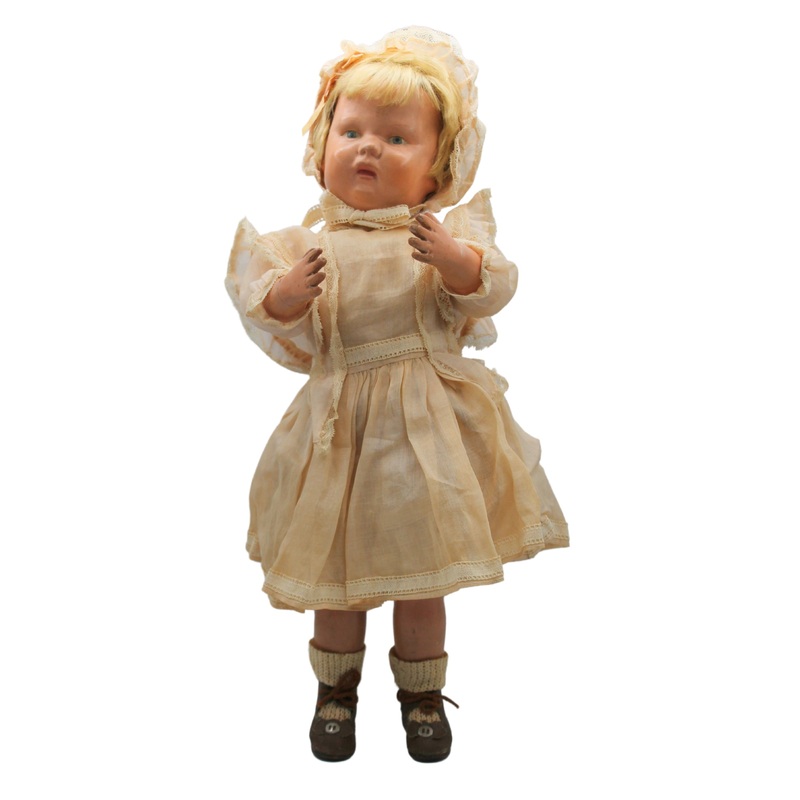 Schoenhut Wooden Doll in Dress| Please Read