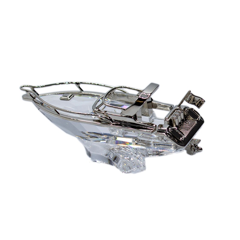 Swarovski Figurine: 272554 Power Boat