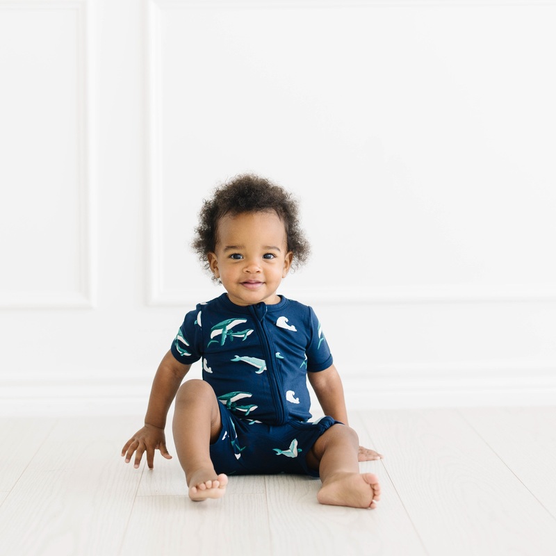 Zippered Shortall Romper in Humpback