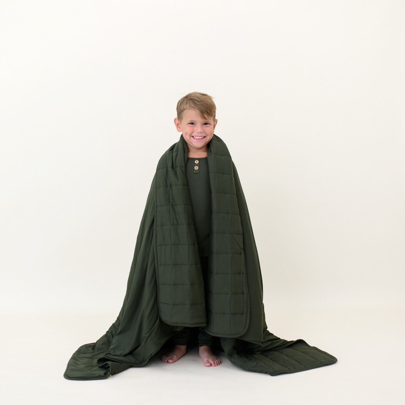 Youth Blanket in Fir 2.5