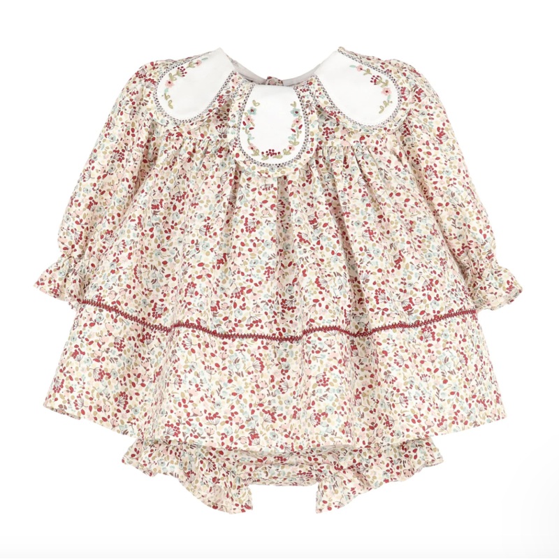 Cranberry Crush Petal Float Dress