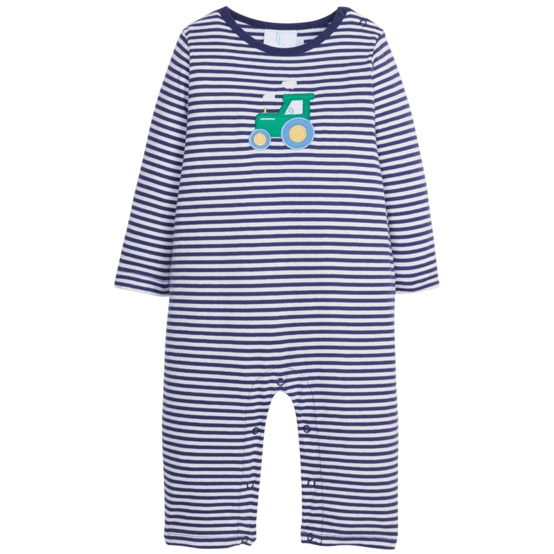 Applique Romper – Tractor