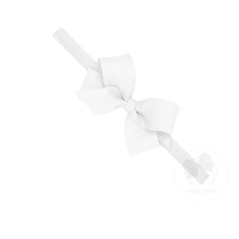 X-Small Organza/Grosgrain Overlay Bow Rap Around