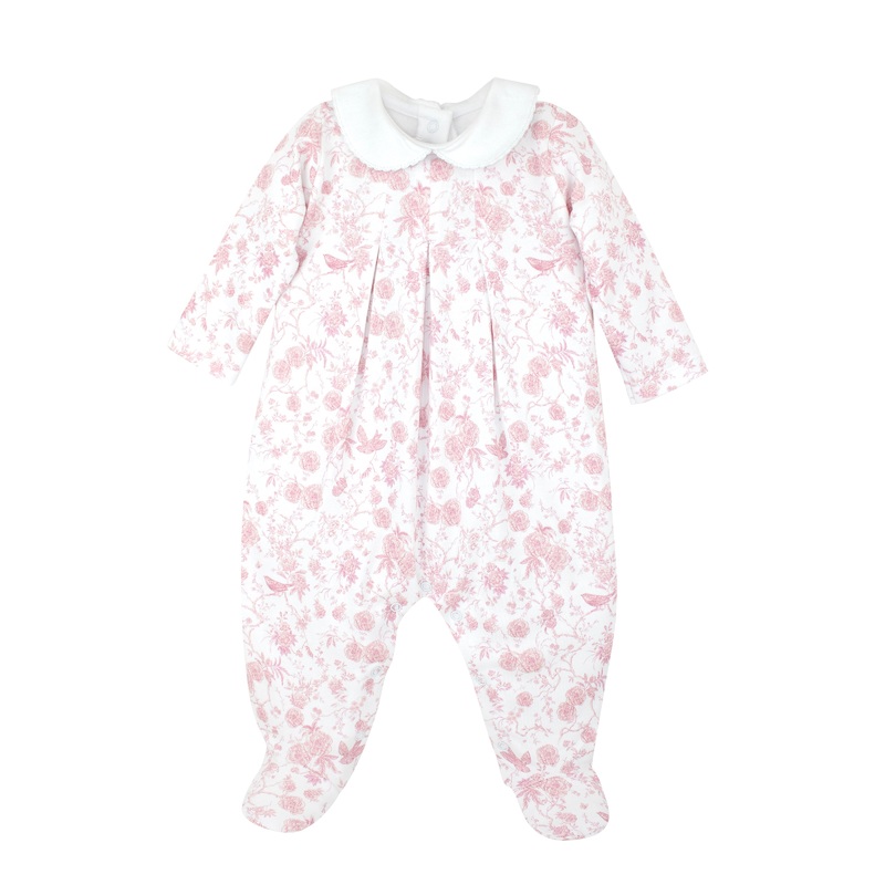 Autumn Garden Pink Footie