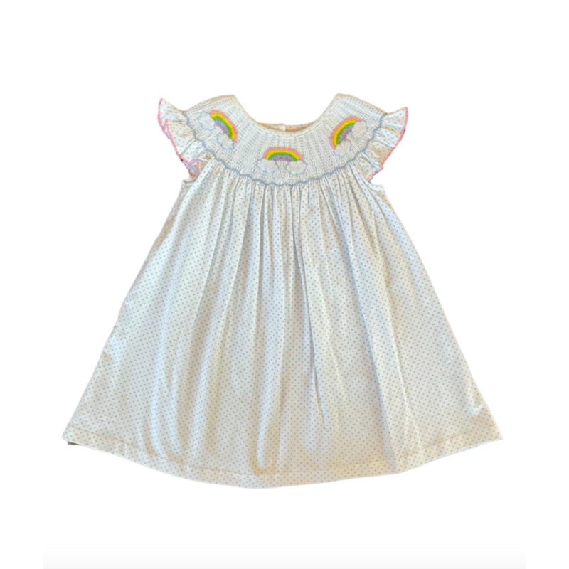 Over The Rainbow Smocked Dress