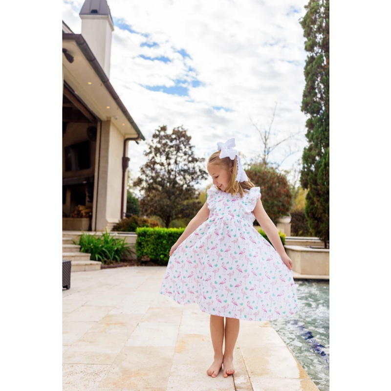 Pink Paradise Muslin Dress